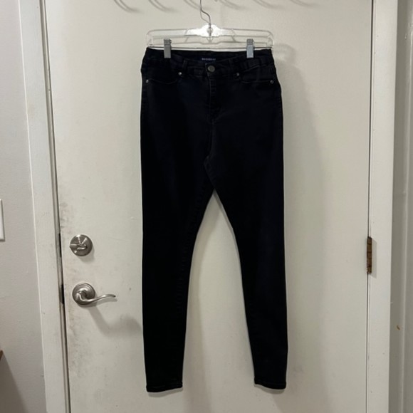 Bandolino Womens Black Smooth Operator Mid Rise Skinny Jeans Size 8 - Picture 6 of 11